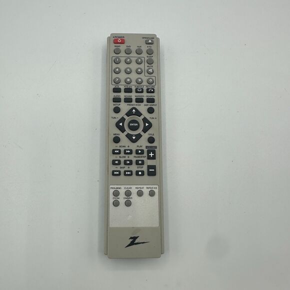 Zenith Other - ZENITH DVD AUX TV REMOTE CONTROL EUC DD060923CE/PbF